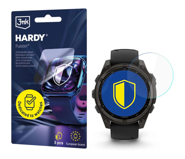 3mk Hardy Fusion Watch Protection do Garmin Fenix 8 Solar/Sapphi - 1571708 - zdjęcie